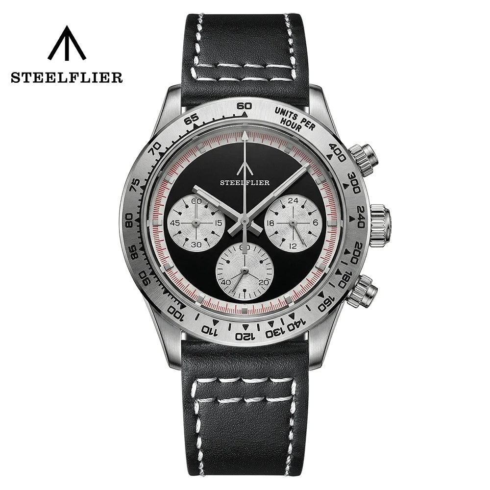 Reloj de Cuarzo de Lujo para Hombre SF733 STEELFLIER, Movimiento Silencioso VK63, Superluminoso, Resistente al Agua 200M, Reloj de Buceo, Nuevo Lanzamiento Oficial