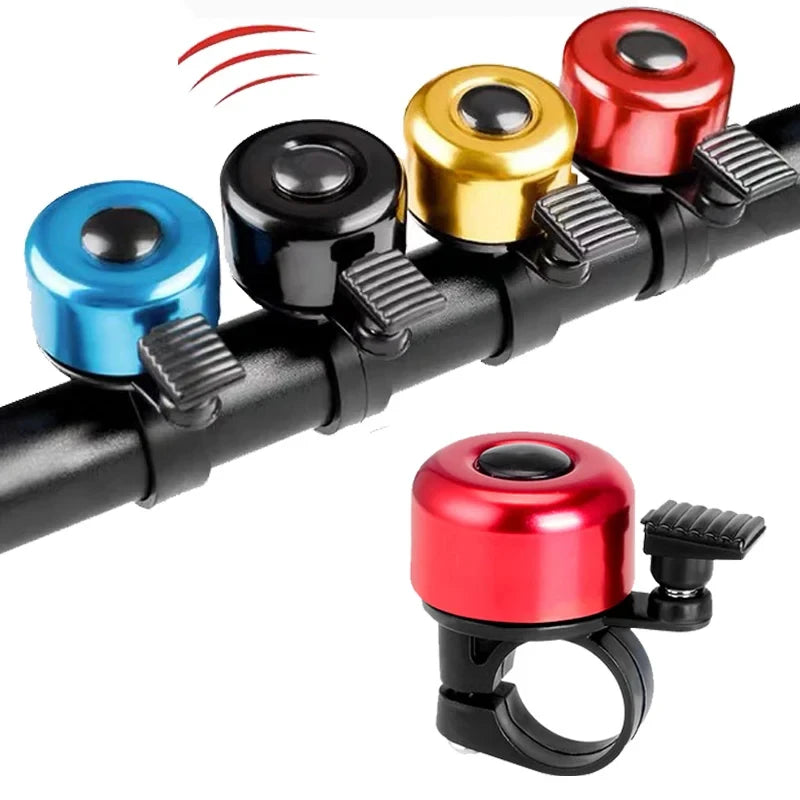 Timbre de bicicleta de aleación de aluminio, anillo de bocina de montaña, alarma de sonido de seguridad, manillar, alarma de advertencia de ciclismo, accesorios para bicicleta para niños