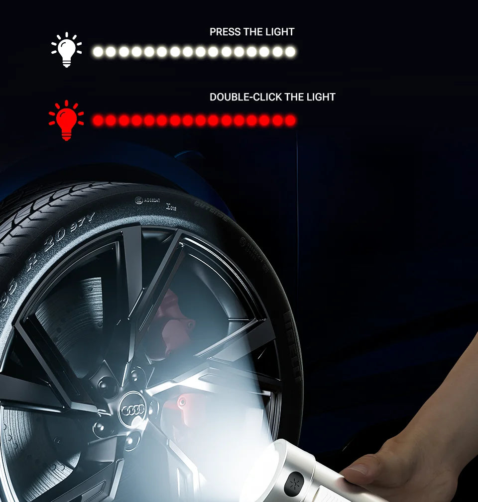 Aspiradora de coche SZUK, mini soplador, máquina de limpieza portátil multiusos potente con luz LED, aspiradora inalámbrica portátil. aspirsdora para coche aspirador de mano potente aspirador coche