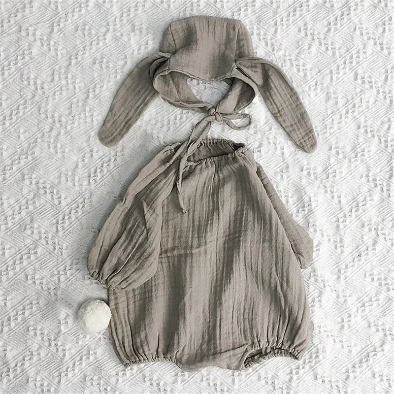 Body para bebé recién nacido con sombrero, ropa de algodón orgánico de manga larga para niña y niño, disfraces de fotografía, ropa para niña y niño