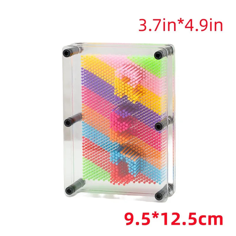 Pin de Metal clon 3D, clon artístico antiestrés, modelo con forma de mano, juguetes para niños, tablero de aguja, esculturas, pintura, tallado, Pinart, regalo
