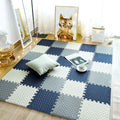 12 Uds. Alfombra de espuma para juegos de bebés, tapete de rompecabezas para niños, baldosas de ejercicio entrelazadas, baldosas de suelo, alfombra de juguete, alfombra suave 30*30*1cm