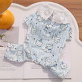 Mono de verano para perro, ropa con estampado de perro, chaleco para cachorro, ropa para perros Chihuahua y Bichón, pijama fino de cuatro patas para perro, ropa para parejas.