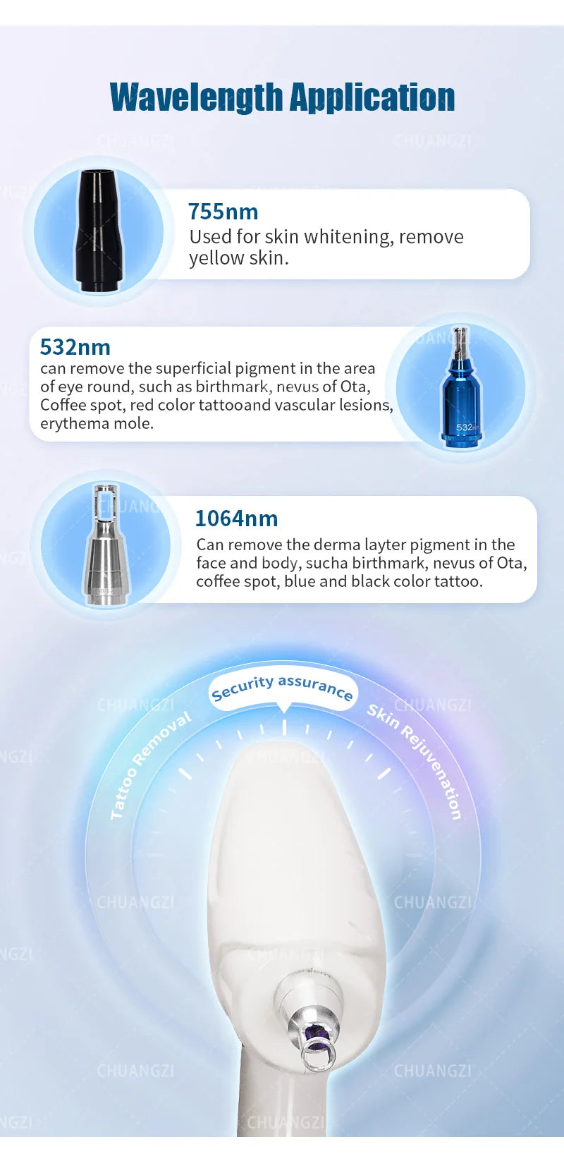 Máquina de Belleza Láser Más Vendida, Láser Portátil Q-switch ND YAG para Eliminación de Tatuajes, Eliminación de Pigmentación, Máquina de Peeling de Carbono