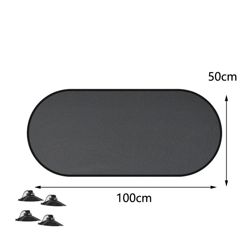 1-5 uds parasol para coche cortina de ventana lateral parasol para ventana trasera delantera verano bloqueo UV ventosa cortinas de protección solar para coche