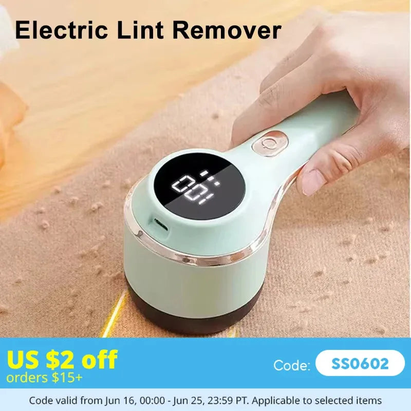 Quitapelusas para ropa, recortador de bolas de pelo, pelusas, ropa, suéter, tela, afeitadora con LED, pelusa eléctrica Digital