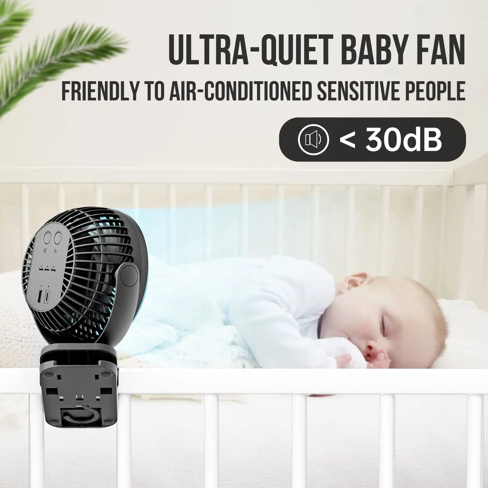 Ventilador frío móvil para acampar al aire libre, reunión familiar, ventilador de Camping portátil de 8000mAh con linterna LED y gancho para colgar-35H recargable
