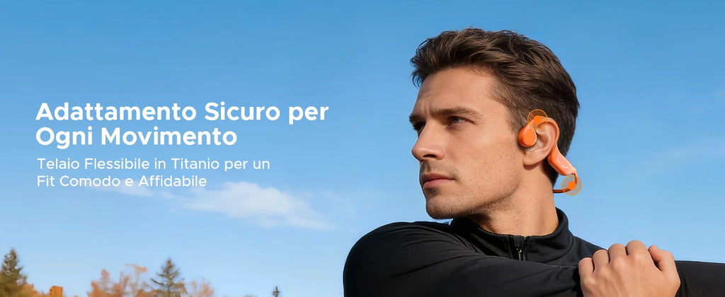 Audífonos DOOGEE BoneBeat Run Ray con Conducción Ósea, 10 Horas de Duración, Bluetooth 6.0, Dinámicos, Deportivos, Ligeros, Inalámbricos, de Diseño Abierto