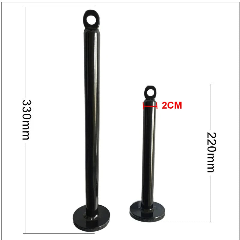 Pasador de carga para gimnasio, sistema de Cable de polea de acero inoxidable para Fitness, accesorio para mancuernas, marco de soporte para rodajas de barra para levantamiento de pesas