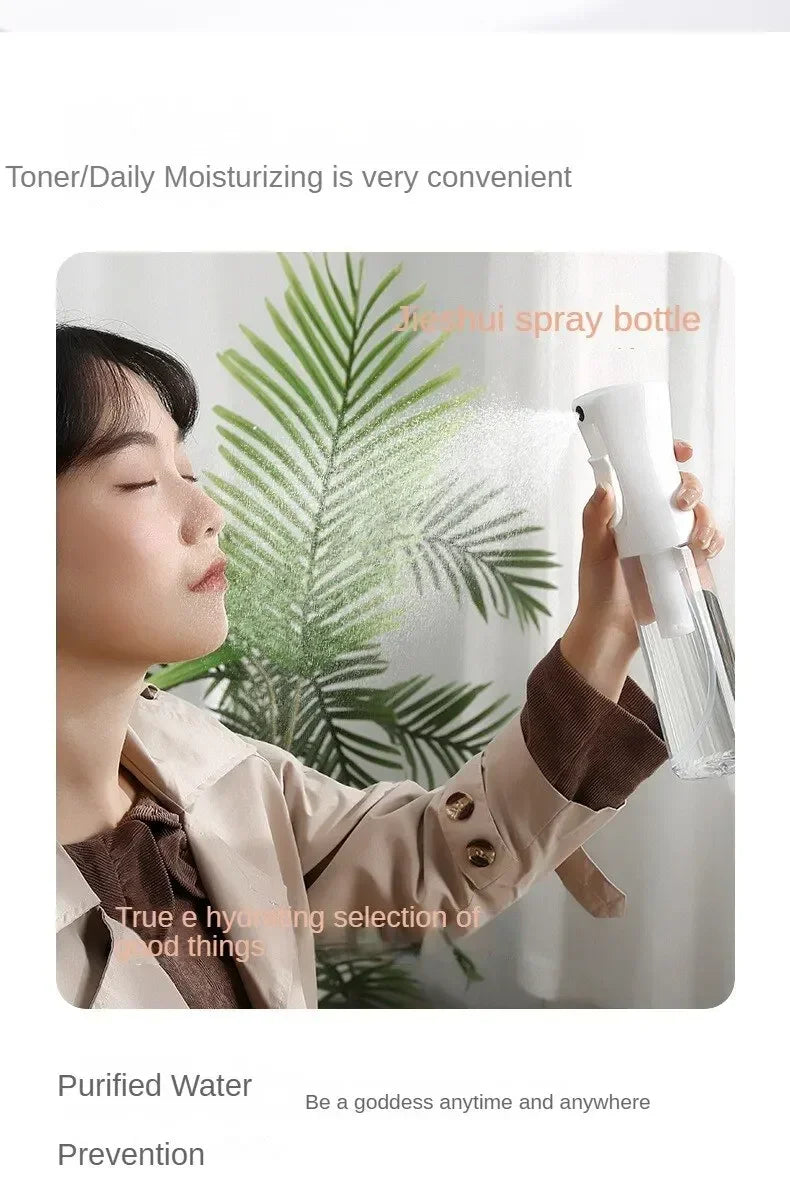 Botella de Spray para Cabello Recargable de 500/300/200 ml, Rociador de Agua Continuo, Pulverizador Automático para Salón de Belleza y Barbería, Herramientas para el Cabello