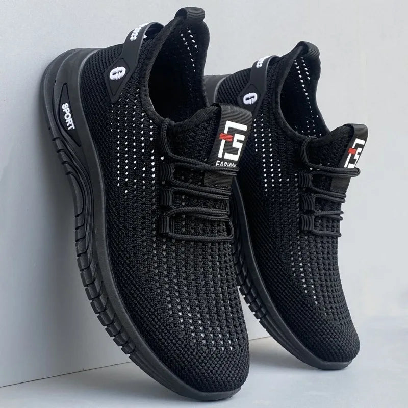Zapatillas Deportivas Casuales Transpirables para Hombre, Primavera 2025, Nuevas con Superficie de Malla, Estilo Coco, para Deportes al Aire Libre, Ligeras y Cómodas