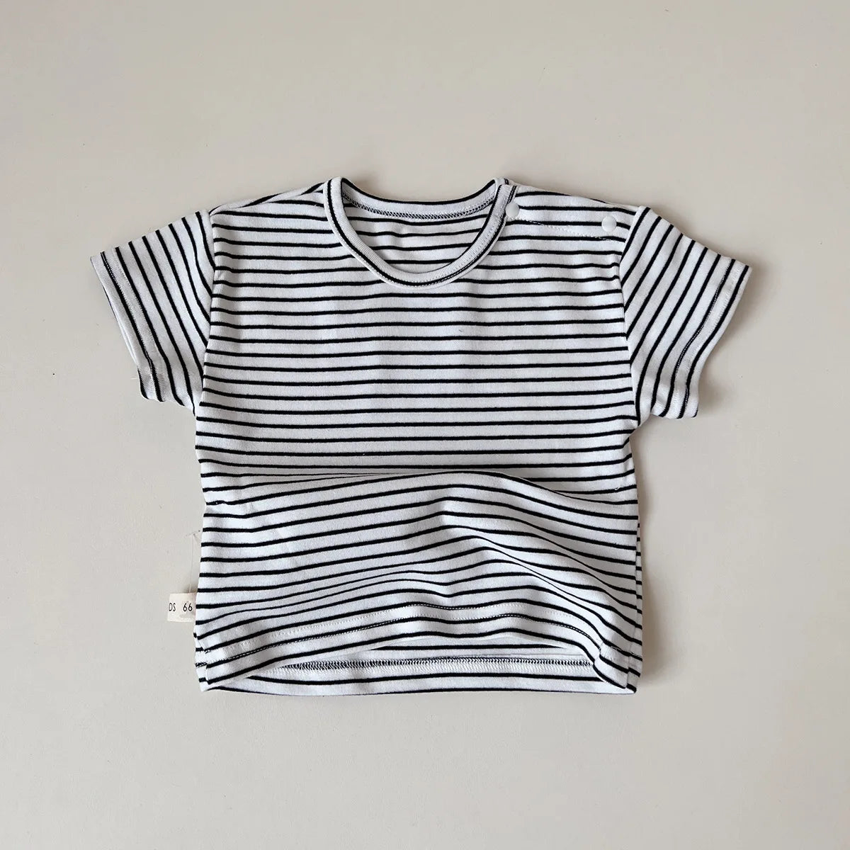 Conjunto de ropa UNITIM coreano de verano para bebés, camisetas de manga corta de algodón con tirantes, pantalones cortos finos, trajes para niños pequeños, 2 uds.