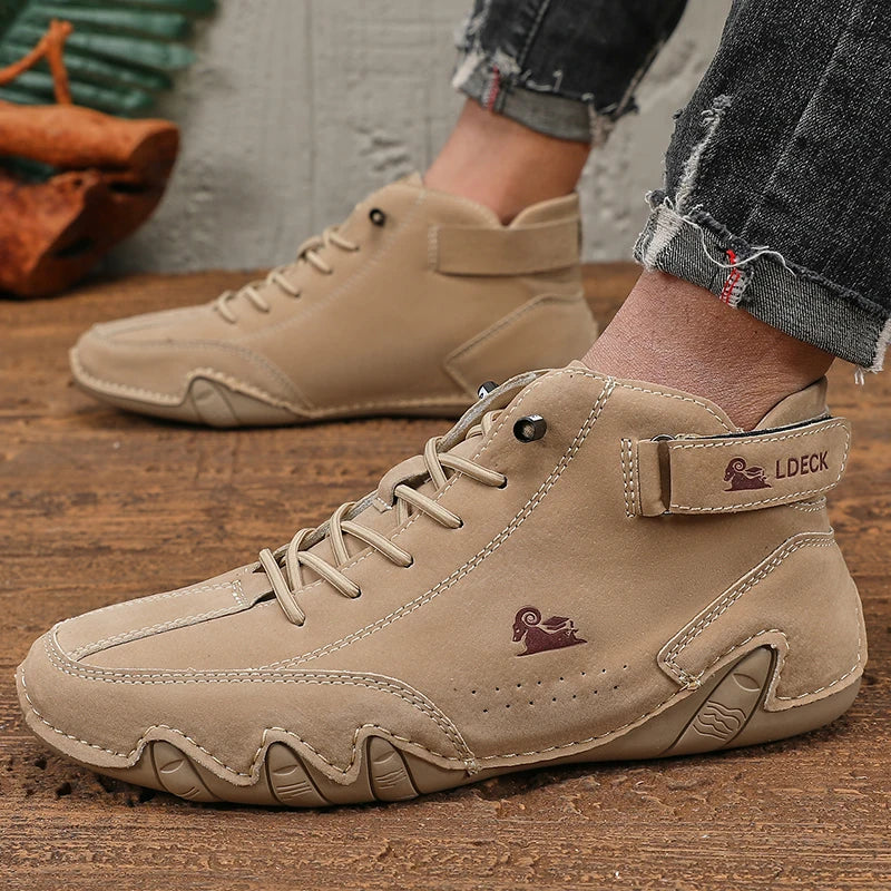 Zapatos para hombre, zapatillas originales, zapatos, botines altos para hombre, suela suave transpirable y cómoda, zapatos de moda de lujo para hombre