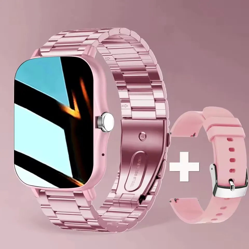 20226 Nuevo reloj inteligente de 1,83 pulgadas Notificaciones de llamadas Monitoreo del sueño Seguimiento de actividad Reloj inteligente Compatible con Android e iOS