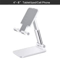 Soporte de escritorio para teléfono inteligente, soporte plegable para tableta, iPhone, iPad, Samsung, Huawei y Xiaomi