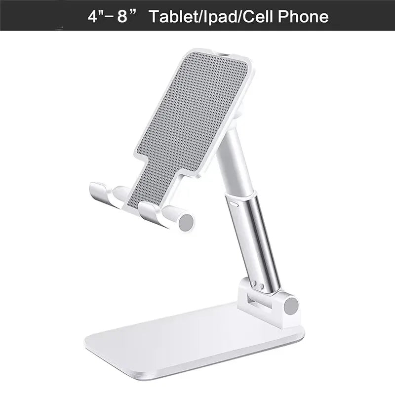 Soporte de escritorio para teléfono inteligente, soporte plegable para tableta, iPhone, iPad, Samsung, Huawei y Xiaomi
