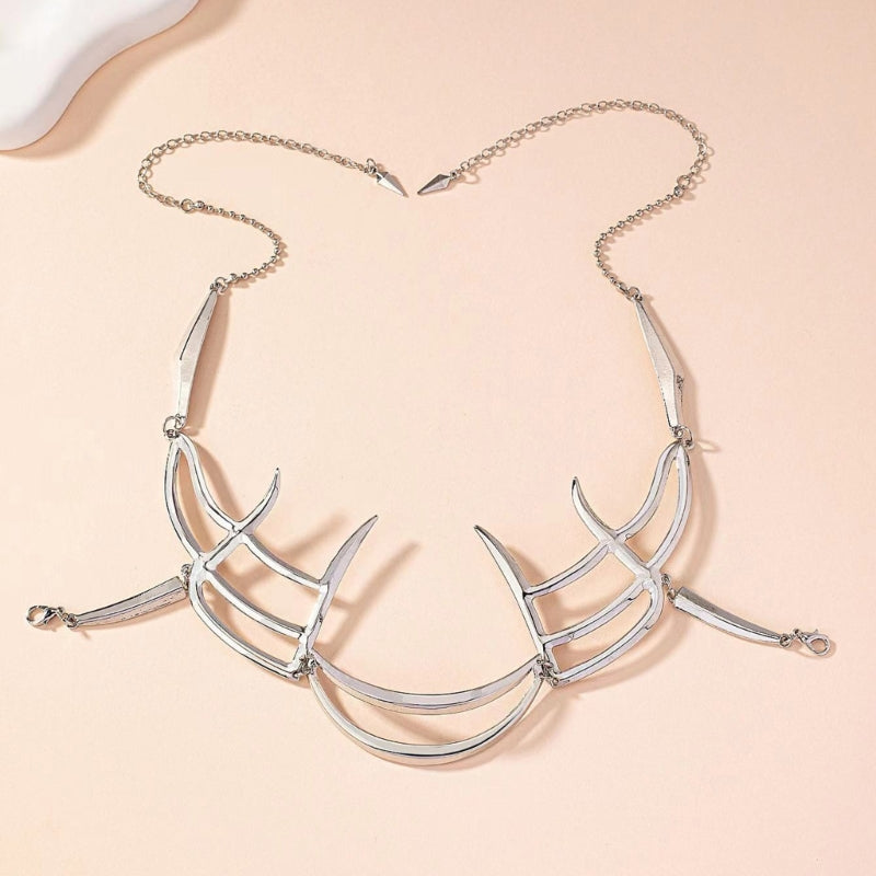 Pendientes de Metal para hombres y mujeres, Accesorios de Cara fluida de alienígena mecánico gótico, máscara Irregular Punk, joyería de fiesta de Halloween