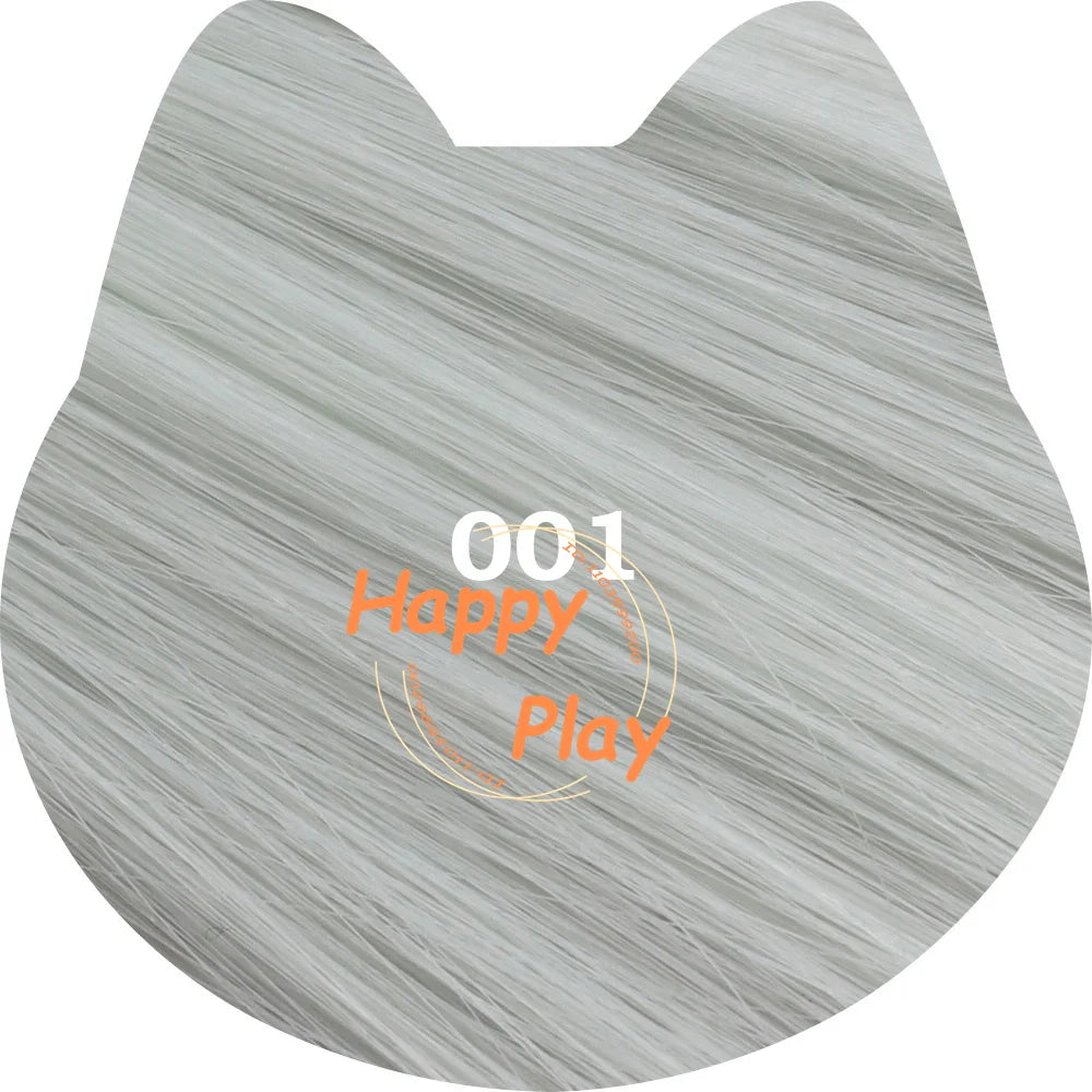 Peluca sintética de Cosplay de Anime de 400g + 60cm con flequillo para mujer, peluca recta Universal de volumen grueso de la serie verde, pelo resistente al calor