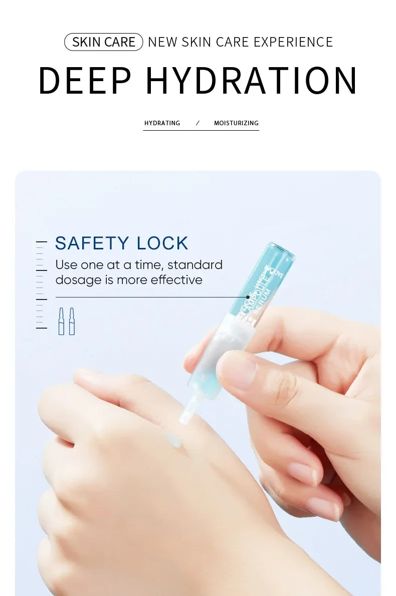 Sadoer cuidado de la piel suero líquido de ácido hialurónico hidratante Facial Lifting Glow Up нити дляislavтяжки лица Dermapen Serum 2ml * 7Pcs