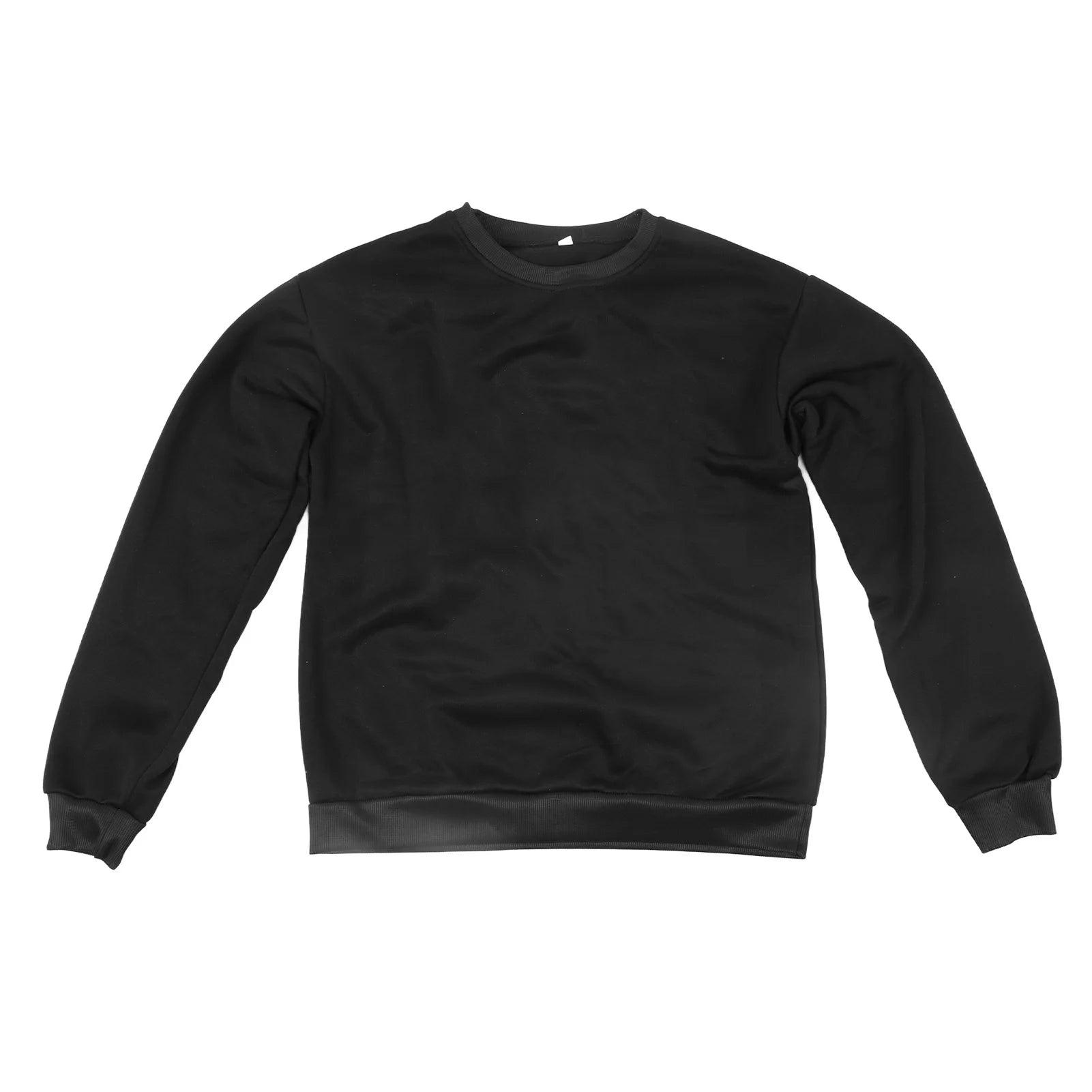 【Nuevo】 Jersey estampado con cuello redondo, Top con estampado de letras a la moda, jersey ajustado de manga larga para mujeres y hombres