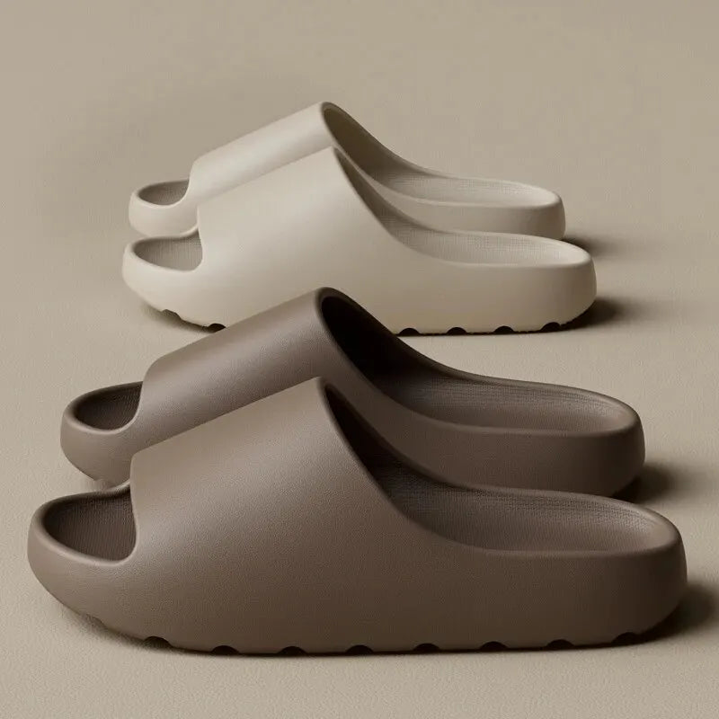 Sandalias de Coco con Suela Gruesa, Sensación de Caminar sobre Nubes, Antideslizantes, Novedad de Verano (Caja de zapatos no incluida)
