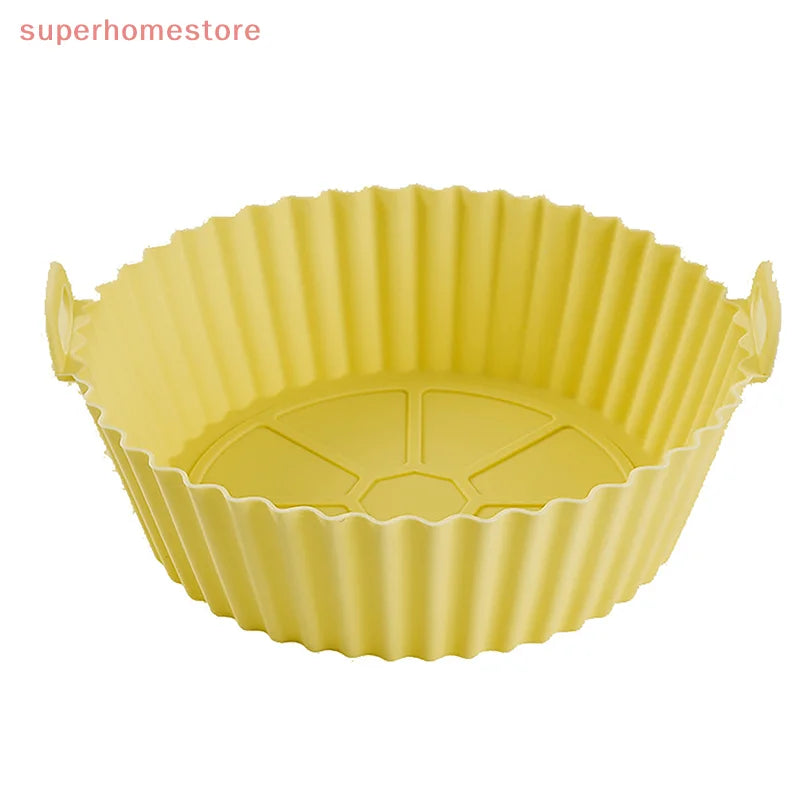 Molde Universal de silicona para freidora de aire, estera de silicona para freidora de aire, estera para hornear, estera para hornear de silicona, 20/16CM