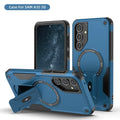 Funda Magnética para Teléfono con Soporte para Samsung Galaxy A55 A16 A35 A25 A05 A54 5G, Carga Inalámbrica, Protección Contra Impactos
