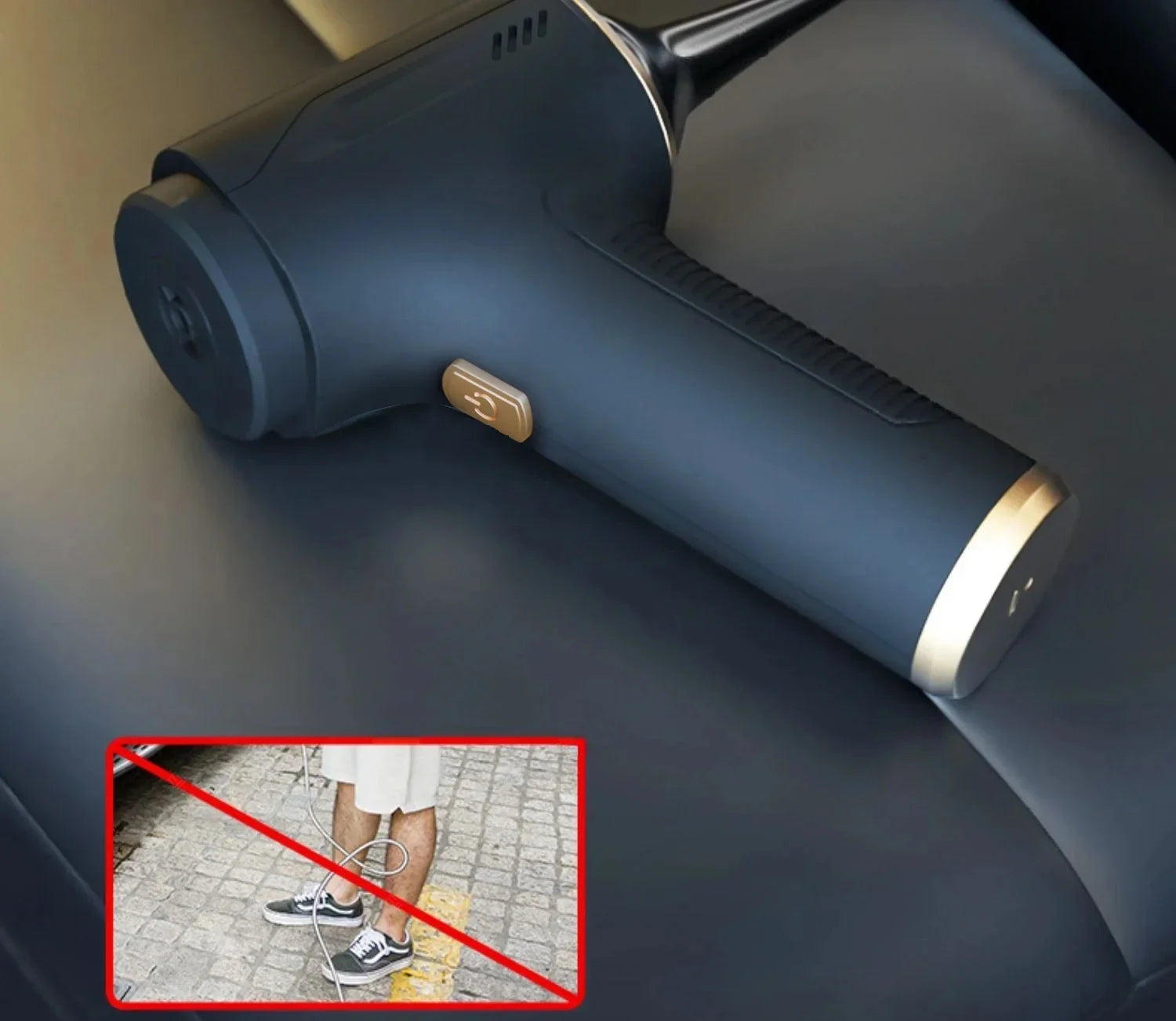 CENRR 98000PA potente Mini aspiradora de coche inalámbrico limpiador de coche portátil de mano pistola de aire