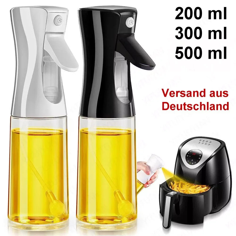 Spray de aceite para cocinar, botella dispensadora de aceite de oliva, pulverizador, niebla, vinagre de aceite de calidad alimentaria reutilizable, botella pulverizadora, accesorios de cocina