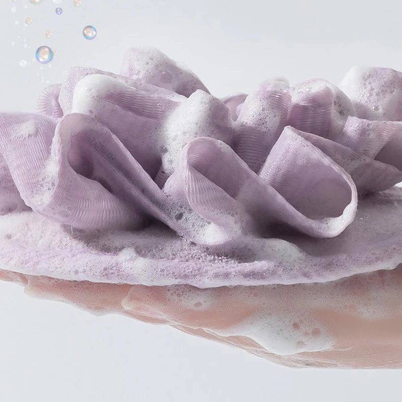 Nuevo Esponjón Exfoliante Corporal de Lufa para Ducha, Bola de Masaje, Toalla de Baño, el Mejor Exfoliante Corporal para Ducha y Baño