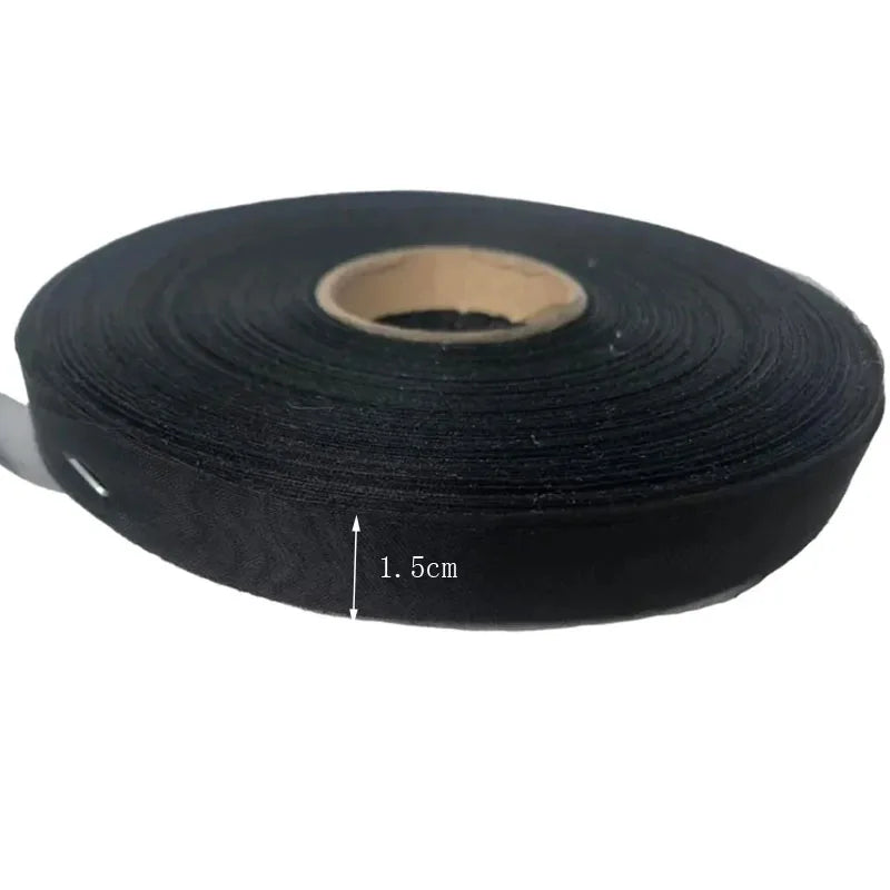 Cinta de gasa de poliuretano de 200 yardas con rayas para la fabricación de extensiones de cabello invisibles.