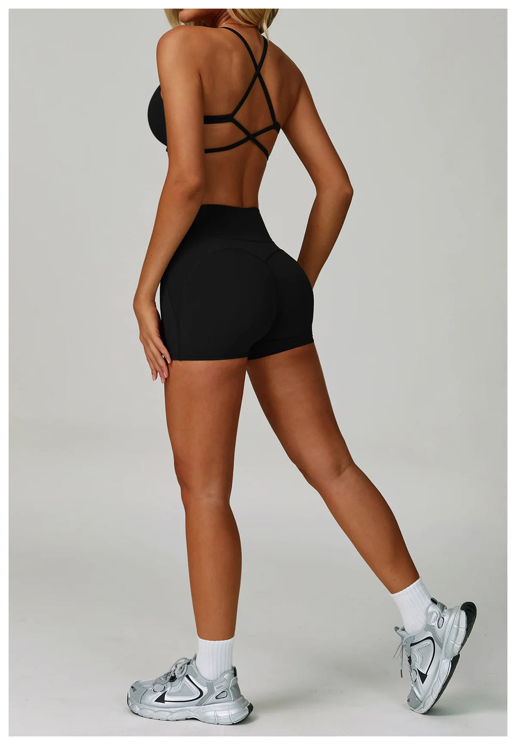 Conjuntos de 2 uds de chándal para mujer, ropa deportiva, conjuntos de Yoga, ropa deportiva, sujetador de entrenamiento, conjunto de mallas de cintura alta, ropa de gimnasio, trajes deportivos
