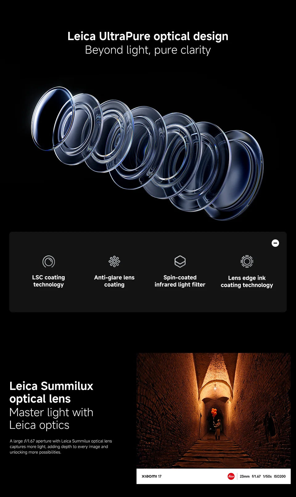 【Versión Global】 Xiaomi 17 Smartphone 5G 12GB RAM Batería de 6330mAh Cámara Leica de 50MP HyperCharge de 100W Snapdragon ®   8 Elite Gen 5
