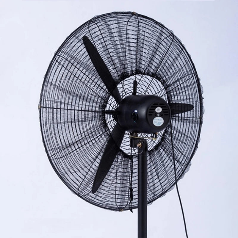 Cubiertas redondas de malla para ventilador eléctrico, Protector antipellizco de seguridad, cubierta Universal todo incluido para el hogar, cubierta a prueba de polvo moderna