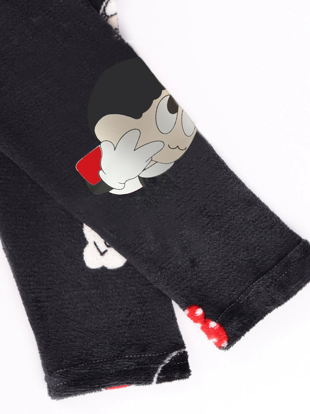 Conjunto de Pijama de Felpa Polar para Mujer – Suave, Cálido y Acogedor, Ideal para Otoño e Invierno, Pijama Largo de Manga Larga y Pantalón Estampado