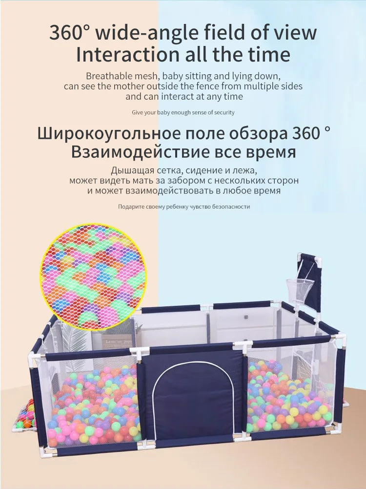 Parque infantil para bebés, recién llegado, parque infantil para bebés de 6 meses a 6 años, parque infantil para niños, valla de seguridad interior para bebés