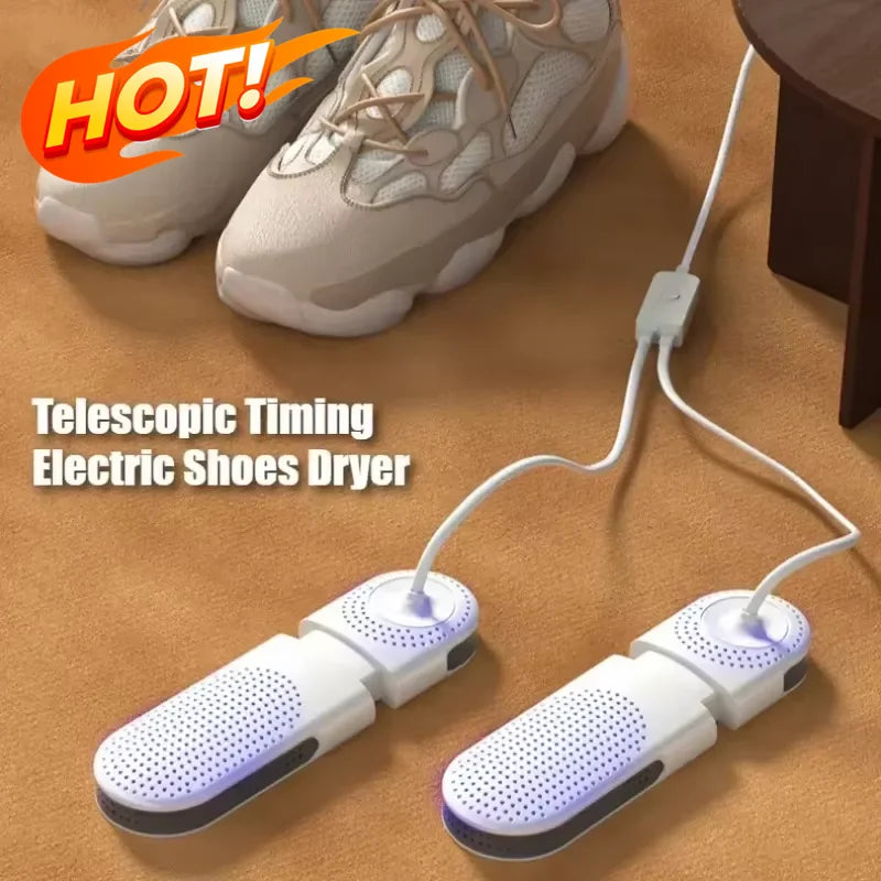 Secador de Zapatos Doméstico, Secador de Zapatos con Esterilización, Secador de Zapatos para Dormitorio, Secador de Zapatos Portátil, Desodorización, Secado Rápido 2026