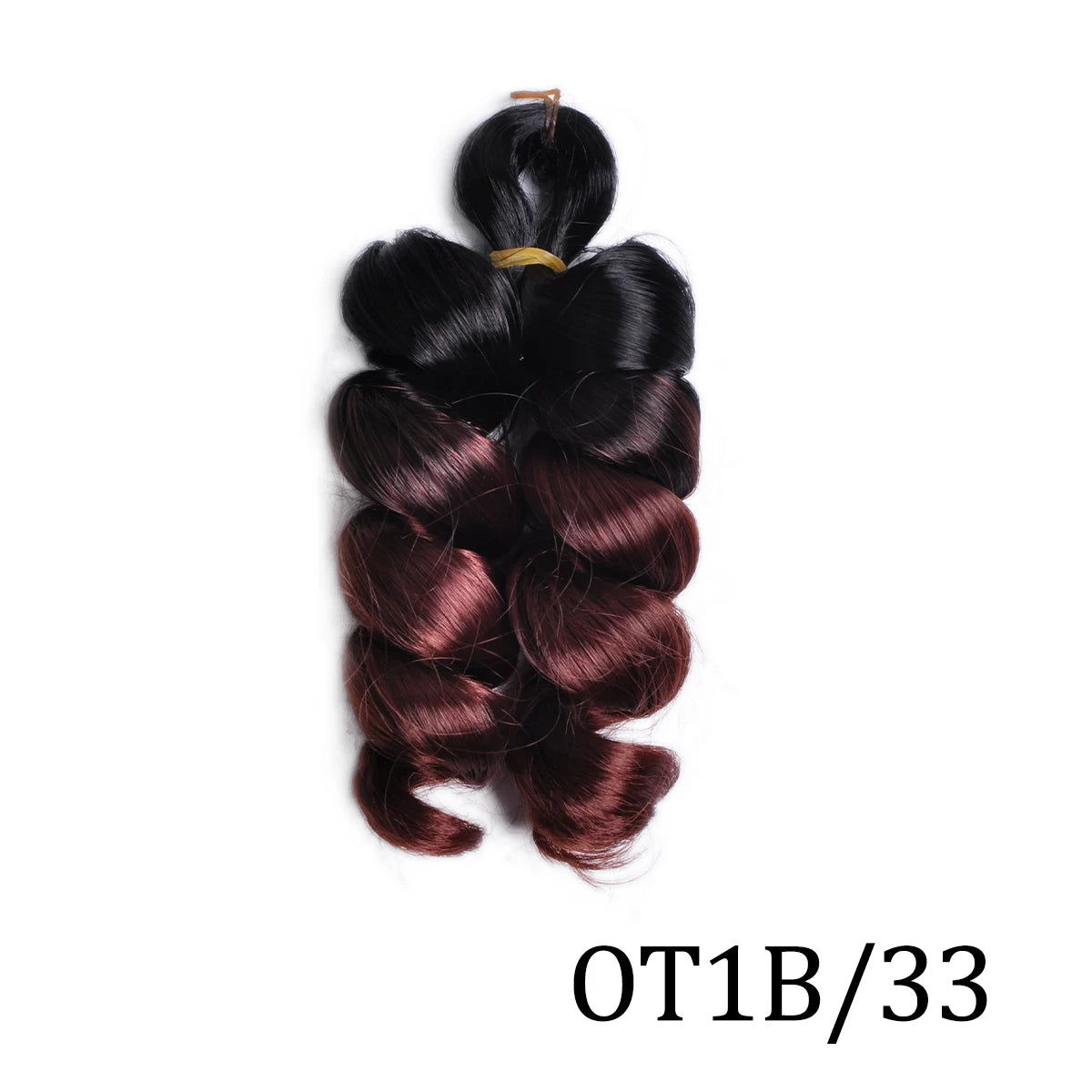 Extensiones de cabello trenzado rizado en espiral de pelo sintético de 12 pulgadas, pelo rizado rosa ombré, rizos franceses, pelo de ganchillo trenzado para mujer