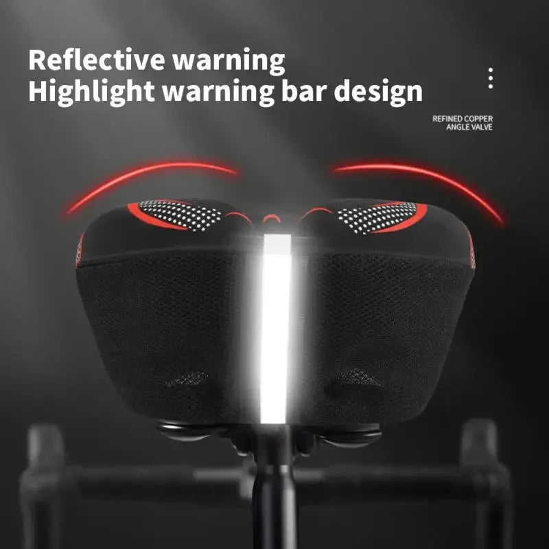 Sillín de bicicleta de GEL 3D para hombre y mujer, productos para bicicleta de montaña y carretera, accesorios, piezas de viaje de carbono para ciclismo