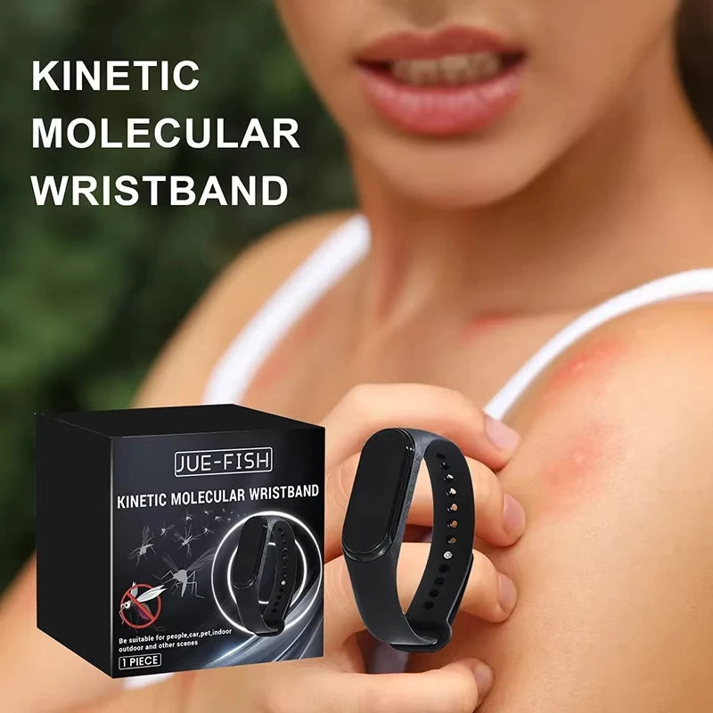 Pulsera Repelente de Mosquitos, Ultrasónica, Física, No Química, Deportiva, Eficaz, para el Hogar y Exteriores