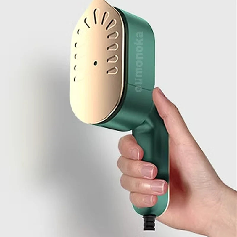 Mini plancha de vapor giratoria de mano, generador de vapor caliente doble húmedo y seco, vaporizador portátil para ropa, plancha colgante para viaje en casa