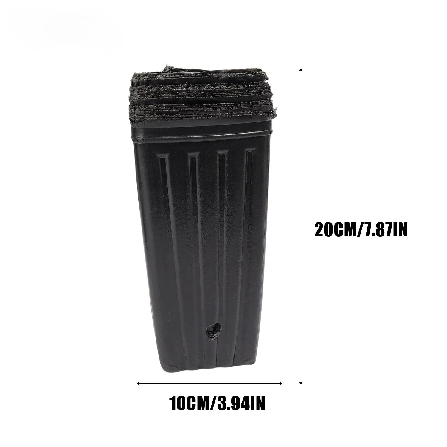 Macetas Altas y Profundas para Árboles, Contenedores para Plantas y Flores, Macetas de Inicio con Orificios de Drenaje, Vasos para Semilleros de Jardín y Exteriores