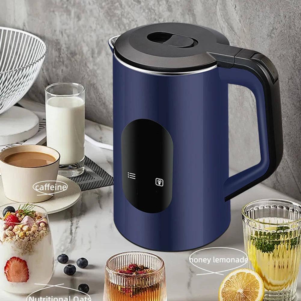 Caldera de agua caliente con pantalla Digital eléctrica de acero inoxidable de 3L, tetera multifuncional con apagado automático, tetera de agua de ebullición rápida de 1500W