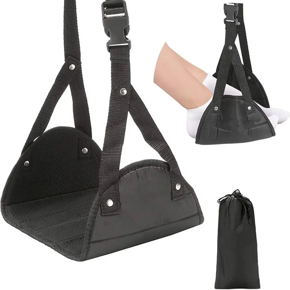 Cómoda hamaca con reposapiés de avión de viaje hecha con espuma viscoelástica de primera calidad, muebles de Patio, silla colgante, columpio para acampar
