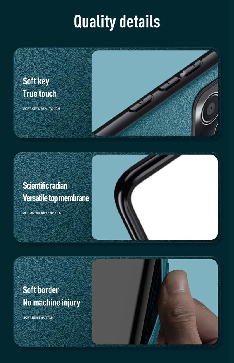 Funda de cuero PU de lujo para OnePlus 12 5G, funda trasera de silicona a prueba de golpes, funda de teléfono de protección completa para OnePlus12 One Plus 12