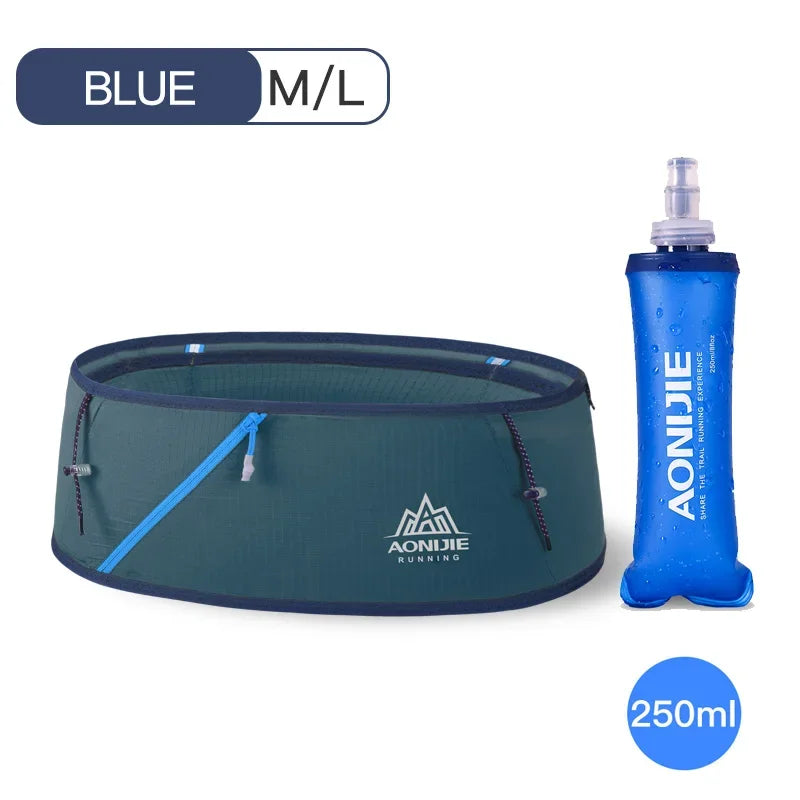 AONIJIE W8101 cinturón de hidratación para correr riñonera bolsa de dinero de viaje Trail Marathon gimnasio entrenamiento Fitness soporte para teléfono móvil