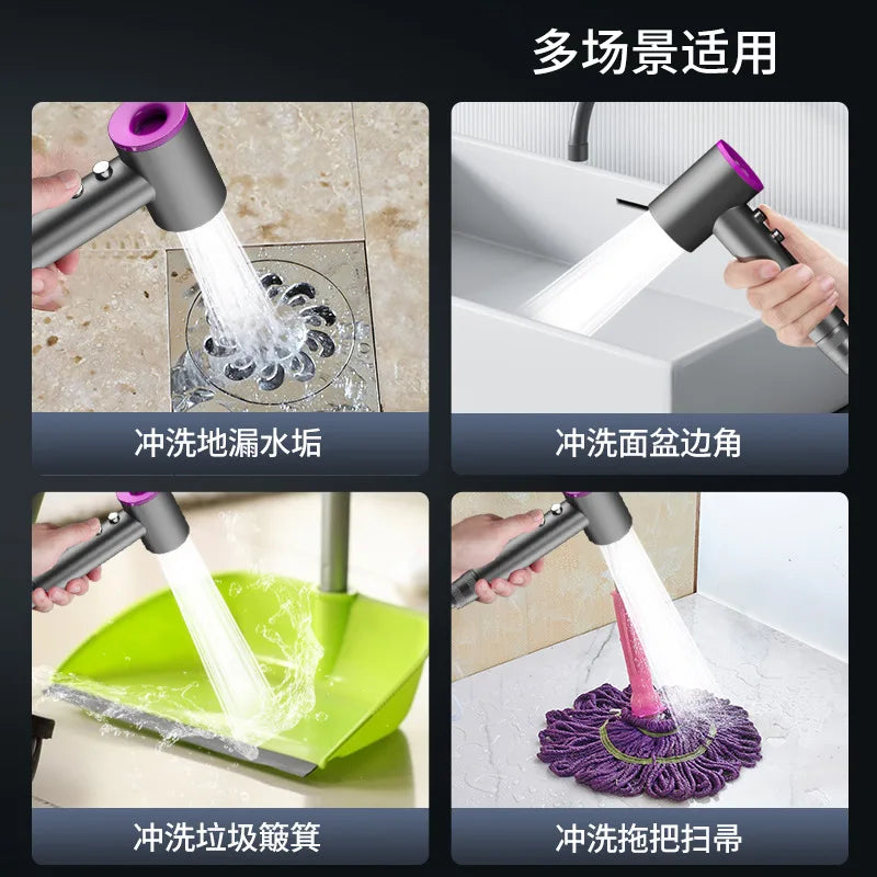 PULVERIZADOR DE bidé para baño, cabezal de ducha con filtro manual, autolimpieza