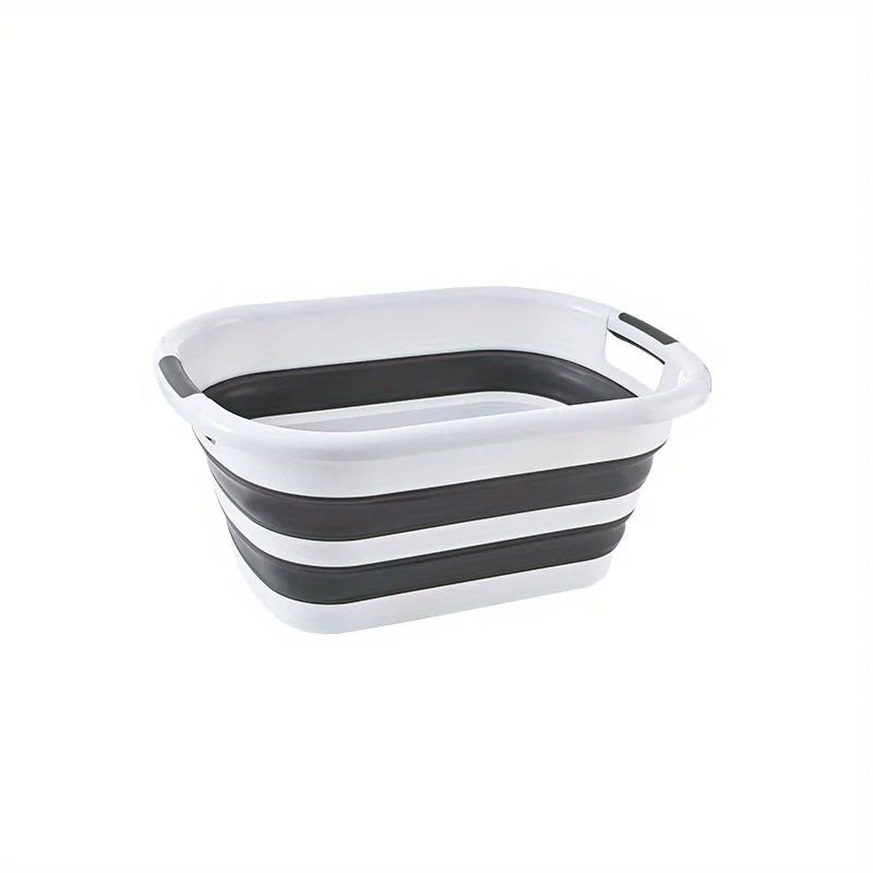 Cesta de almacenamiento plegable multifuncional, cesto para la colada, bañera para mascotas, organizador que ahorra espacio para huecos de ducha, cestas para la colada