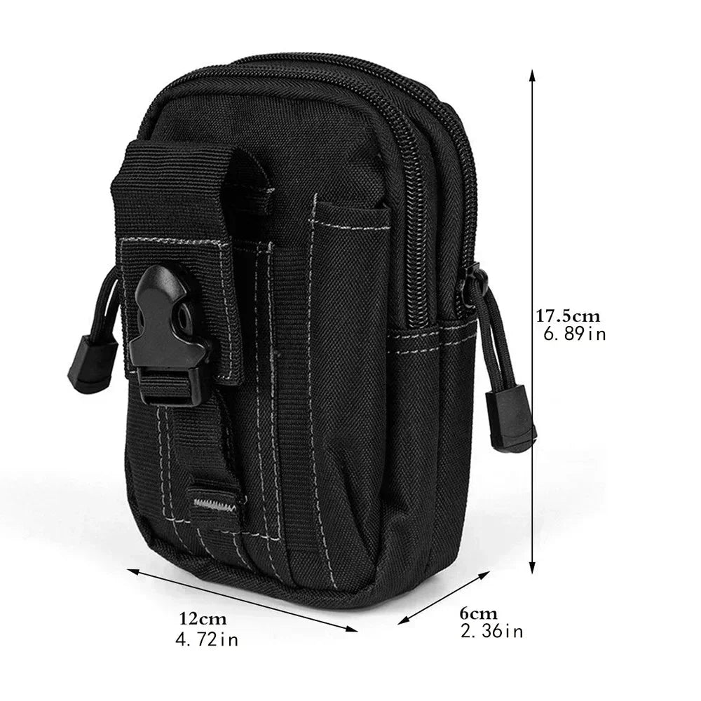 Riñonera Para Hombre, riñoneras colgantes de camuflaje de jungla, riñonera Para deportes al aire libre, bolsas multifuncionales Para Hombre