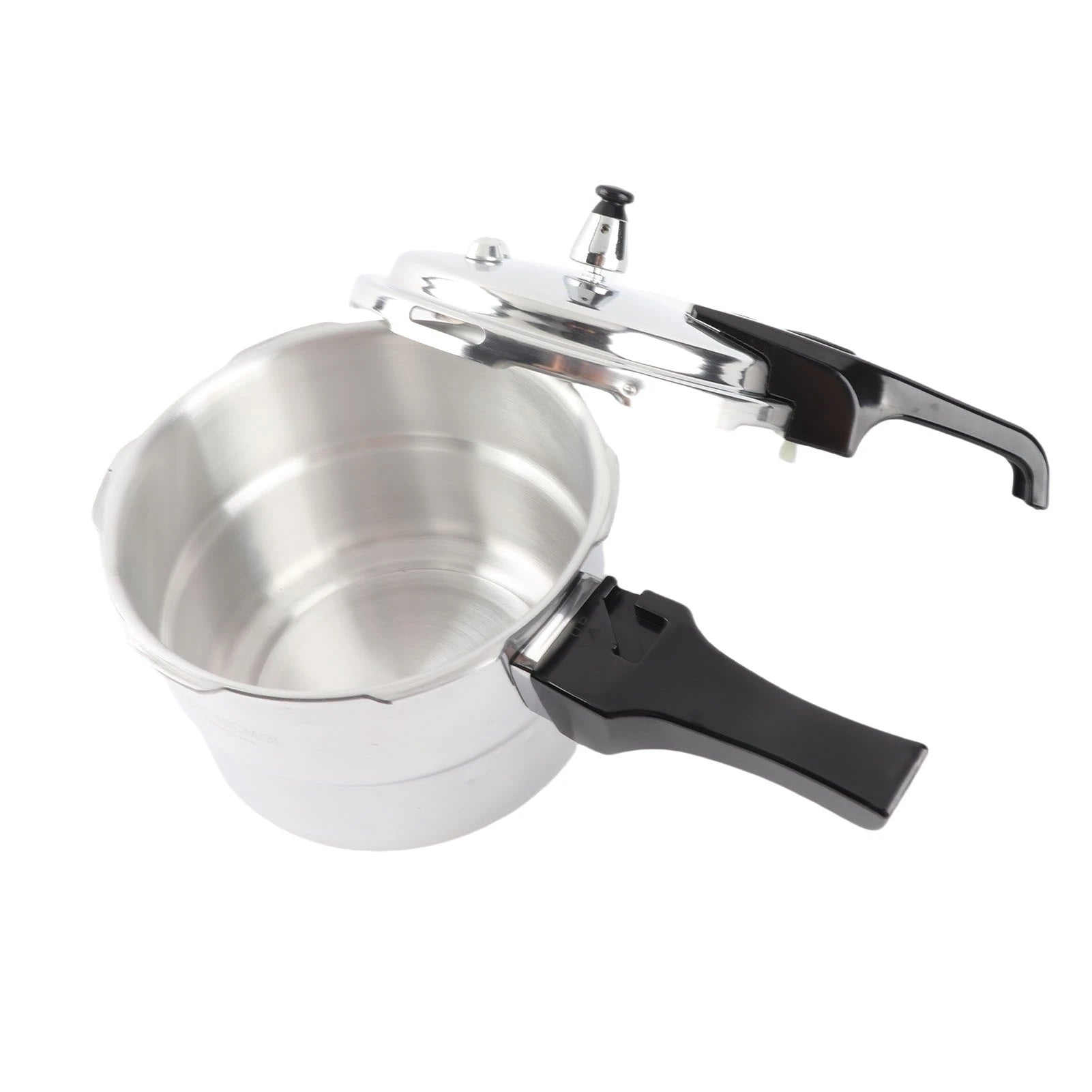 Olla a presión de 3L, estufa de aluminio a prueba de explosiones, olla de cocina para conservas de cocción rápida con rejilla de vapor para Cocina